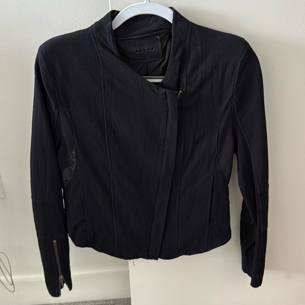 Blank NYC Denim black jacket